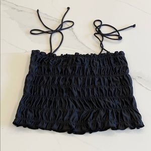 NWOT Urban Outfitters black stretchy crop top